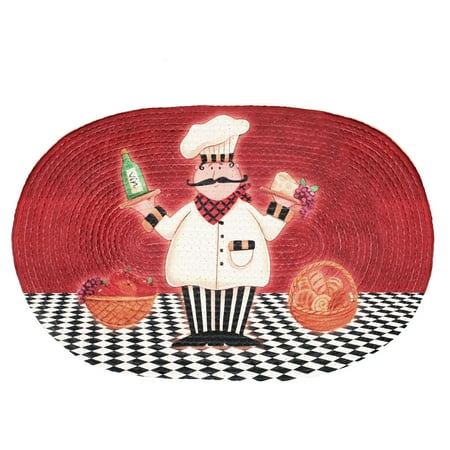 Braided Rug Chef Buono Appetito