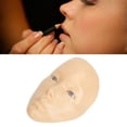 thumbnail image 4 of Tablero De Cara Completa Para Práctica De Maquillaje, Cara De Maniquí De Maquillaje Vívido Reutilizable Con Brus De Maquillaje Para Aficionados Para Tienda De Cosméticos, 4 of 7