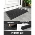 SIXHOME Outdoor Mat Non Slip Front Door Mat Rubber Mat
