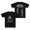 Black, variant on Neton Vega Mi Vida Mi Muerte Merch T-Shirts Cosplay Unisex Fashion HipHop Short Sleeve Tee