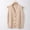 Khaki, variant on Sweater Vest Women V Neck Button Down Sleeveless Knit Cardigan Vest (Black XXL)