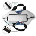 thumbnail image 5 of Sharks Women's Tote Bags Reusable Grocery Shopping Bag Foldable for Beach Gym Work Daily Carry All, 5 of 6
