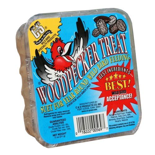 C&S Suet Woodpecker Treat Suet