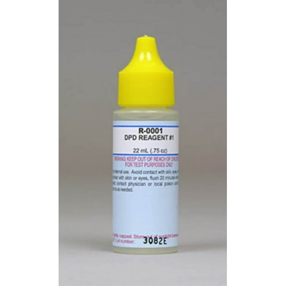 Taylor R-0001 Swimming Pool Spa Test Kit DPD Reagent #1 .75 Oz Refill Bottle