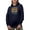 Navy Blue, variant on I Like Orcas and Maybe 3 People - Orca Lover Introvert, Black Hooded Sweatshirt or Hoodie, 3XL