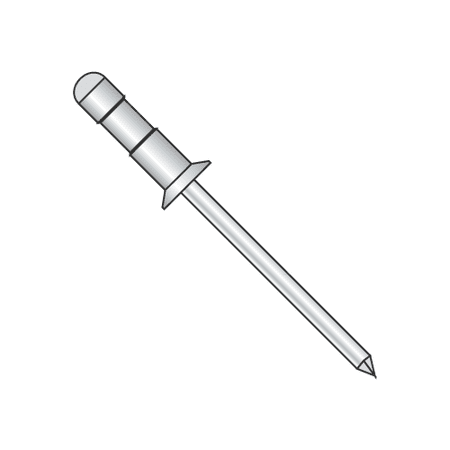 

1/8 x .155 -.312 Countersunk Head Multi-Grip Rivets / Aluminum Body / Steel / Zinc Mandrel (Quantity: 10 000 pcs)