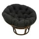 thumbnail image 4 of Cojín redondo multifuncional para silla colgante perfecl 40 cm negro, 4 of 8