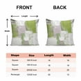 thumbnail image 6 of Decorative Throw Pillow Covers 16x16 Inch Set of 2 Sage Green Gray Block Home Decor Pillow Cases for Couch, Abstract Art Cushion Case for Living Room Bedroom Bed Car Chair, 6 of 9