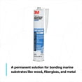 thumbnail image 3 of Sellador adhesivo marino 3M 5200, adhesivo permanente, color blanco, 295 ml, 3 of 8
