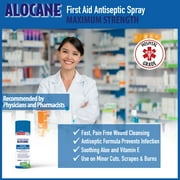 ALOCANE Maximum Strength First Aid Antiseptic Spray, 3.5 Fl Oz
