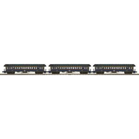 O B&O 3pk 64' Woodside Psg.Car Add-On