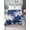 Indigo, White, Ivory, variant on Queen Flat&nbsp;Sheet&nbsp;Only Coastal Palm Trees on Blue Soft&nbsp;Microfiber&nbsp;Cooling&nbsp;Bedding&nbsp;Sheets Minimalist Tropical Leaves Flat&nbsp;Bed&nbsp;Sheet