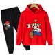 thumbnail image 3 of Nuevo juego Super Marios Sudadera con capucha Conjunto de ropa deportiva con capucha para niños Niñas Ropa Bebé Niños Pokemon - Ropa 2 5 6 7 8 9 10 11 12 13 12 Y, 3 of 5