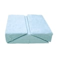 thumbnail image 4 of Almohada de posicionamiento de 3 piezas para personas mayores, almohada de cama en ángulo, cojín de cama Azul, 4 of 8