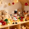 thumbnail image 6 of 2026 Christmas Indoor Home Decor Set of 3 Christmas Standing Figurines, Santa Claus, Snowman and Reindeer Tabletop Ornaments for Mantel, Shelf and Home Holiday Decor, 6 of 9