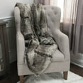 thumbnail image 2 of RIZZY HOME TH0365 Soft and luxurious Faux Fur  THROW, 2 of 2