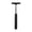 Black matte handle, variant on Adjustable Auto Side Window Wiper Flexible Rubber Blade Steel Frame Extendable Rearview Scraper for Clear Visibility