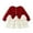 White, variant on Elegant Girls Long Sleeve Dress, Big Bow Detail Party Dress for Toddler & Kids – Autumn Outfit with Tiered Ruffles and Button Design