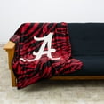 thumbnail image 3 of College Covers Everything Comfy Alabama Crimson Tide Soft Raschel Throw Blanket, 60" x 50", 3 of 6