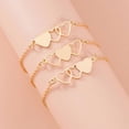 thumbnail image 4 of 3x Promise Matching Relationship Bracelets Sister Heart Bracelet Twins Jewelry, 4 of 9