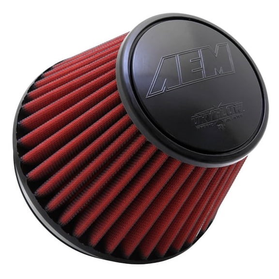 AEM Dryflow Universal Engine Air Filter: Washable, Multi-Layer Protection, Engineered to Boost Horsepower, AEM-21-209EDK