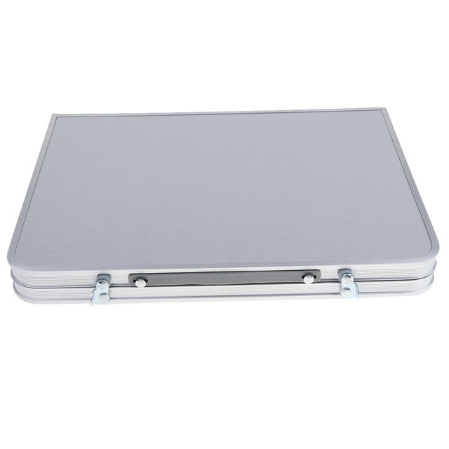 Table Pliante Portable Robuste en Aluminium pour Pique-Nique, BBQ, Jardin