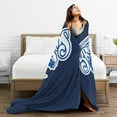 thumbnail image 5 of Fayetteville State University Logo Fleece Blanket, Very Soft Microfiber Flannel Blanket for Couch Warm and Cozy for All Seasons, 5 of 6