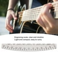thumbnail image 4 of String Measuring Ruler, High Accuracy Piano String Gauge Metal Wear Resistance Clear Scales  for Guitar Ukulele Bass, 4 of 7