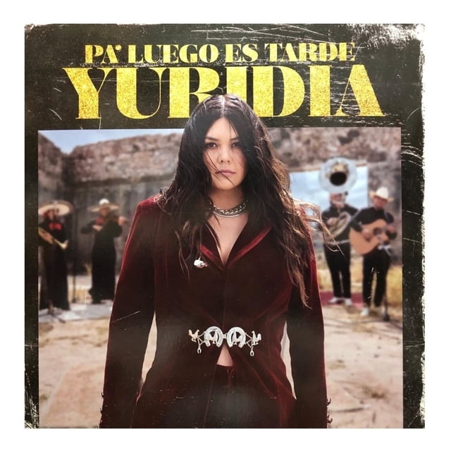 Yuridia Pa Luego Es Tarde Amarillo Yellow Lp Vinyl 12" SONY MUSIC Yuridia Pa Luego Es Tarde Amarillo Yellow Lp Vinyl 12"