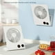 thumbnail image 2 of Small Desk Fan Quiet Table Fan USB Rechargeable Cooling Fan Powerful Wind Fan Office Home Indoor Outdoor Ventilator C, 2 of 5