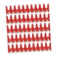 thumbnail image 3 of Tachiuwa 50x Christmas Treat Bags Creative for Presents Holiday Party Favors Supplies Snowman, 3 of 9
