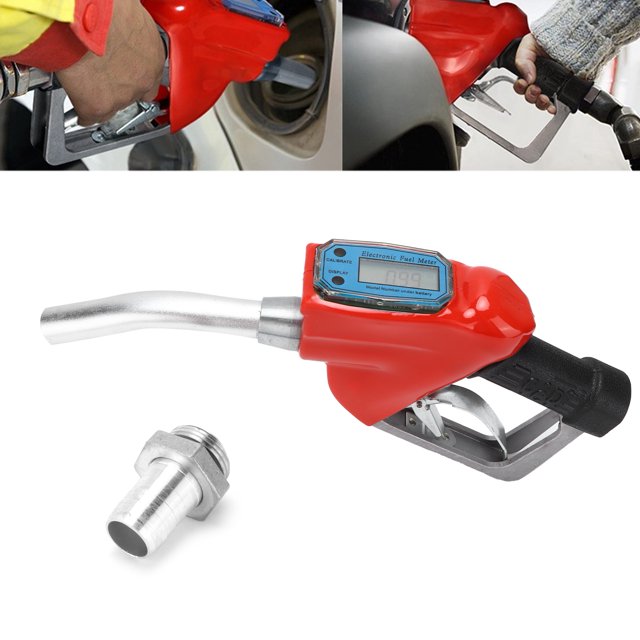Medidor de Flujo, Medidor de Flujo de Turbina Profesional Digital de Alta Precisión Para Gasolina Para Gasosoos para Medir Petróleo