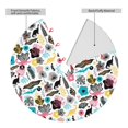 thumbnail image 2 of Sikiie Dinosaur 30-48 inches {designName} Print Christmas Tree Skirt Snowman Xmas Tree Skirt with Edge Christmas Decorations for Holiday Party48", 2 of 7