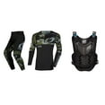 thumbnail image 1 of Oneal 2023 Mayhem Camo Offroad Jersey Pant Chest Protector Combo Black/Green (X-Large / 40), 1 of 8