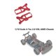 thumbnail image 3 of 2 brazos de suspensión delantera de metal para Traxxas 4-tec 2.0 3.0,1 Afortunado Sencillez, 3 of 5
