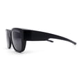 thumbnail image 3 of Polarized 57mm Rectangular Wear Over Glasses Large Fit-Over Sunglasses Matte Black, 3 of 4