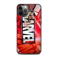 thumbnail image 3 of Funda de vidrio templado para iPhone, carcasa para teléfono, Marvel Avengers Comics, 15, 14, 13, 12, 11 Pro Max, Mini, X, XR, XS Max, 8, 7 Plus, 3 of 5