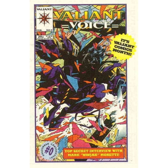 Valiant Voice (Vol. 1) #9 VF ; Valiant Comic Book