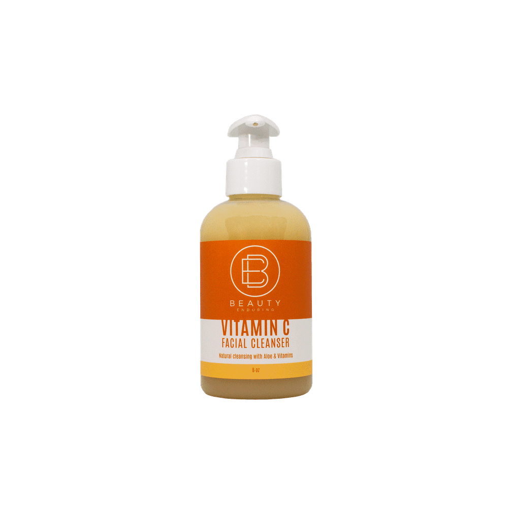 Natural Vitamin C Facial Cleanser Gel, Face Wash for Sensitive Skin, Pore Cleanser and Face
