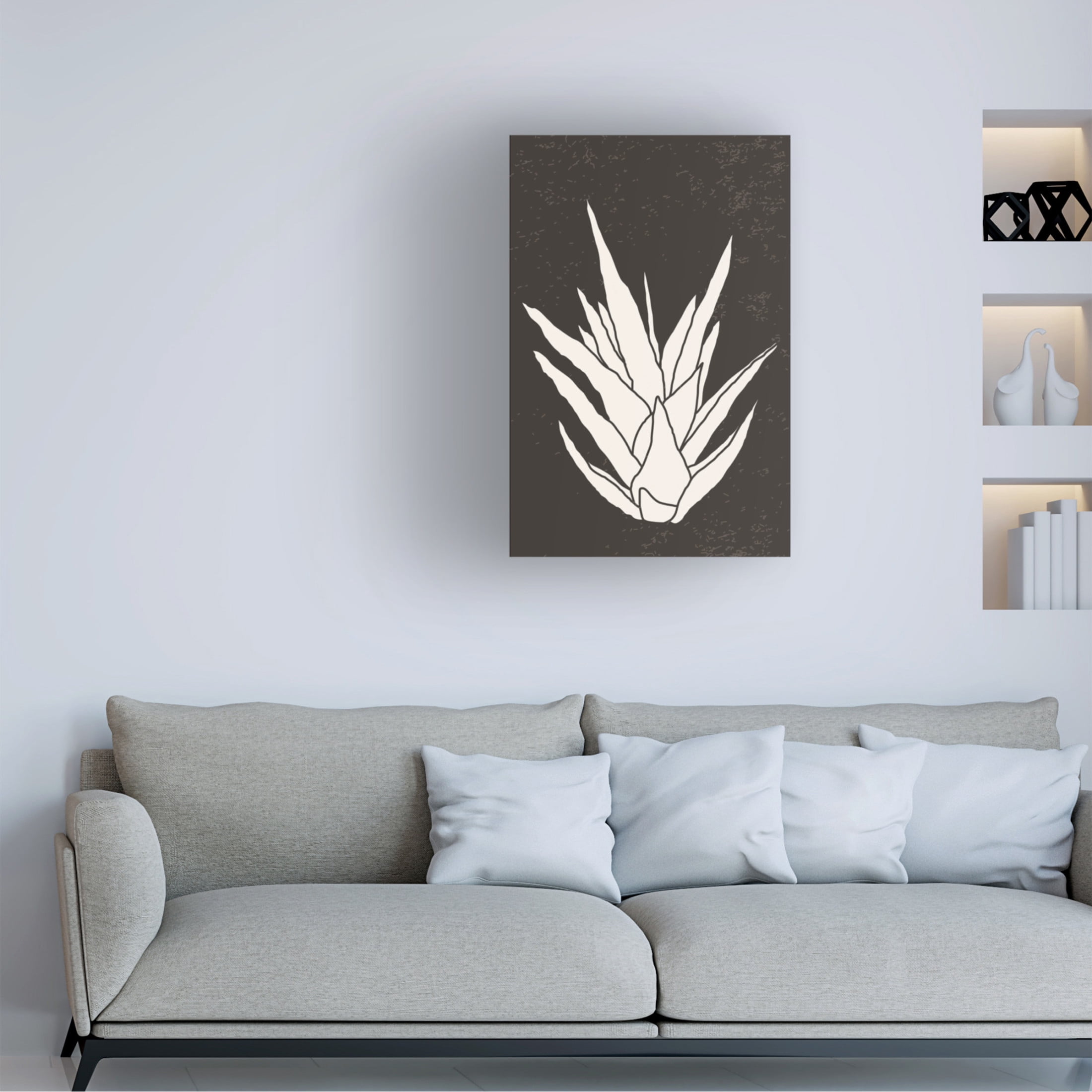 Trademark Fine Art jay stanley  Agave 3 Canvas Wall Art