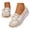 Beige, variant on Women Low Top Sneakers with Arch Support Summer Walking Sports Shoes College Students Casual Hiking Sneaker Beige Size 6