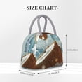 thumbnail image 2 of Disketp Fresh Coconut Splash Bolsa Térmica para Almuerzo, Lonchera con Abertura Amplia y Gran Capacidad, Organizador Reutilizable para Mujeres, Hombres y Adultos, 2 of 6