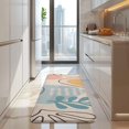 thumbnail image 4 of Orange Boho Abstract and Plant Pattern Kitchen Rug Mat,Kitchen Runner Rugs Non Skid Washable,Decorative Kitchen Floor Mats for Kitchen,Sink,Laundry,17"x47.2", 4 of 7