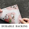 thumbnail image 6 of Pink Cow Strawberry Pattern Door Rugs,Washable Non Slip Door Mats Indoor,Decorative Door Mats,Entry Mat Indoor for Entrance,Bedroom,Kitchen,Bathroom,16"x47", 6 of 6