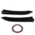thumbnail image 2 of Car Rear Side Diffuser, Rear Bumper Diffuser Rear Bumper Canard Protector Scratch Resistant Anti Deformation Wear Proof  For Car, 2 of 8