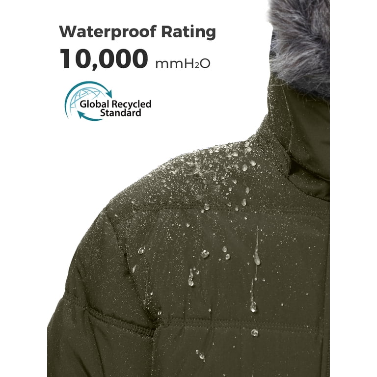 Wantdo Men's Winter Puffer Jacket Waterproof Parka photo 4