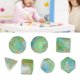 thumbnail image 4 of Polyhedral Dice, Easy To Read Random Anti Oxidation Acrylic Gaming Dice 7 Pieces  For Table Board Games ANGGREK tipo 4, 4 of 8