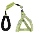 thumbnail image 2 of Flmtop Adjustable Puppy Leash Dog Chest Strap Reflective Nylon Traction Rope Pet Supply Green, 2 of 9