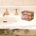 thumbnail image 4 of Retainer Case Denture Bath Case Retainer Cleaner Case With Lid Denture Cup for Partial Dentures Mouth Guard&Braces Denture Soaking Container Case for Travel, 4 of 6
