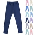 thumbnail image 4 of EnJoCho Girls Toddler Kids Leggings Polyester Spandex Stretch Pants Dance Yoga Ballet Tights Active Wear Stretchy Comfortable Clothing, 4 of 4
